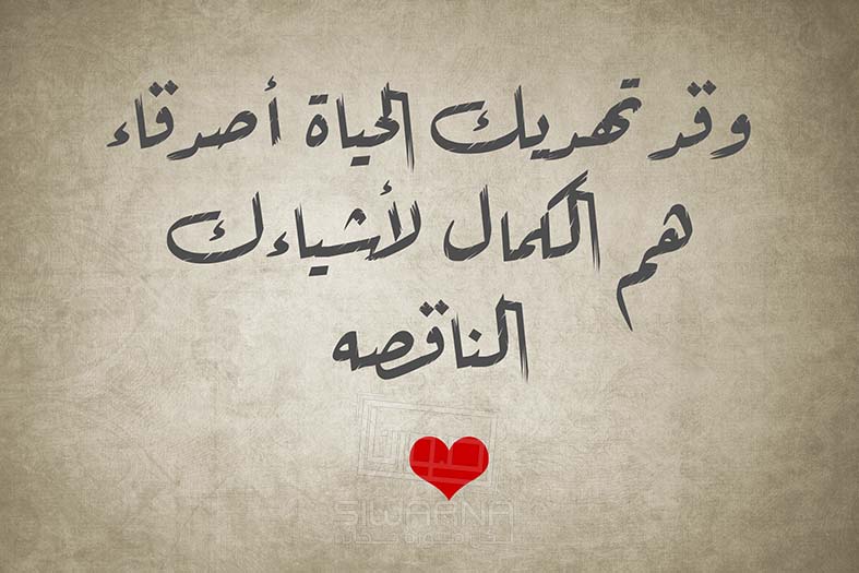 عِبارات في الصداقة
