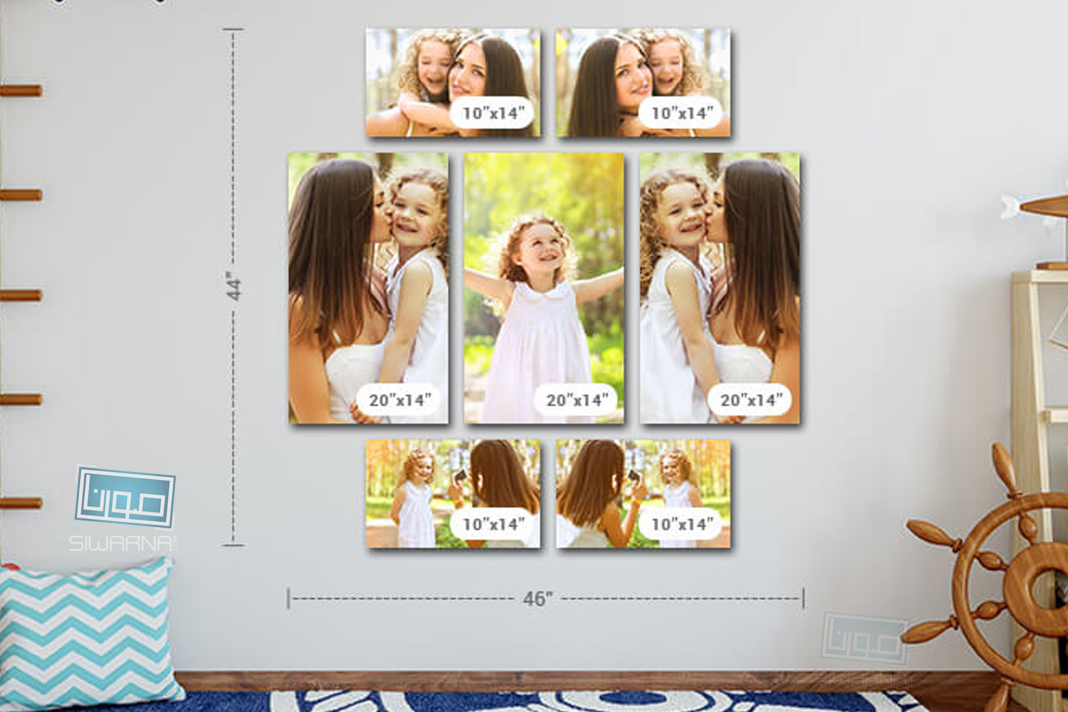 أفكار براويز وتصاميم للصبايا
